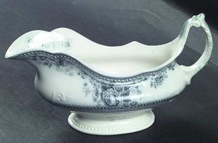 Montana (Flow Blue) Gravy Boat