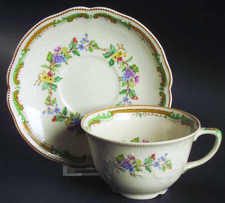 Moorland Flat Cup & Saucer Set