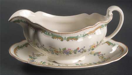 Moorland Gravy Boat & Underplate