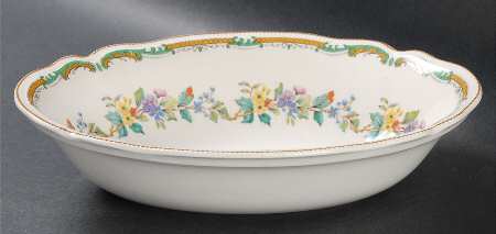 Moorland 9" Oval Vegetable Bowl