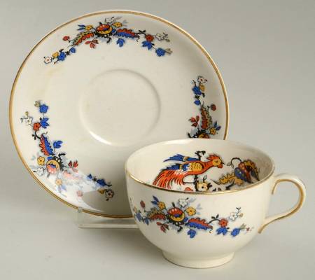 Moravia Footed Cup & Saucer Set