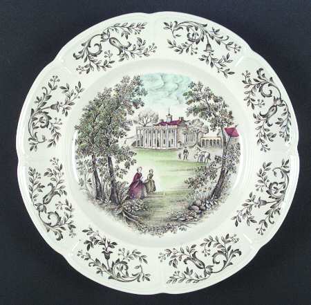Mount Vernon Green Multicolor by Johnson Brothers