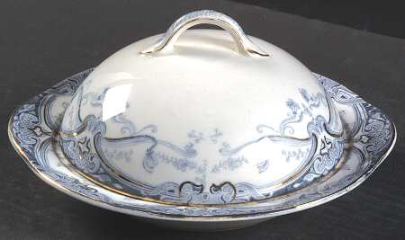 Nassau Round Covered Butter