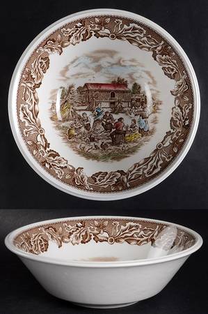 Neighbors 8" Round Vegetable Bowl