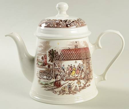 Neighbors Teapot & Lid