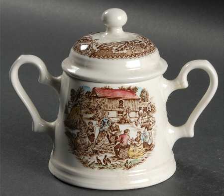 Neighbors Sugar Bowl & Lid