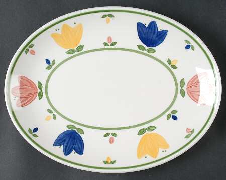 Nicole 11" Oval Serving Platter