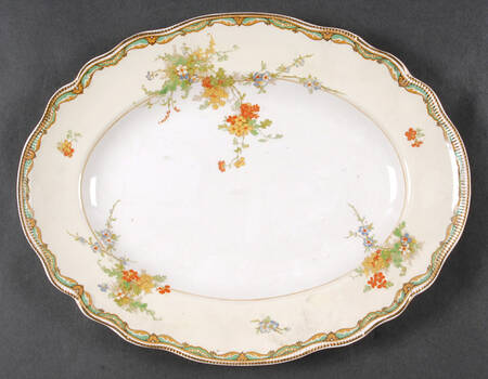 Ningpo 12" Oval Serving Platter