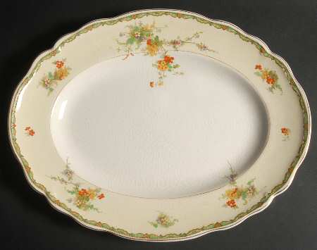 Ningpo 15" Oval Serving Platter