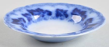 Normandy (Flow Blue) Rim Fruit/Dessert (Sauce) Bowl