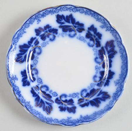 Normandy (Flow Blue) Small Bread & Butter Plate