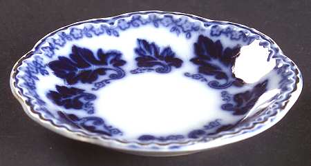 Normandy (Flow Blue) Butter Pat