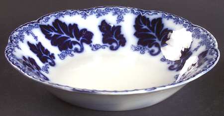 Normandy (Flow Blue) Coupe Soup Bowl