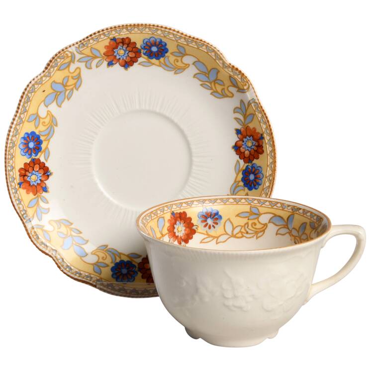 Norwood Footed Cup & Saucer Set