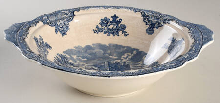 Old Britain Castles Blue (Made in England) Lid for Round Vegetable