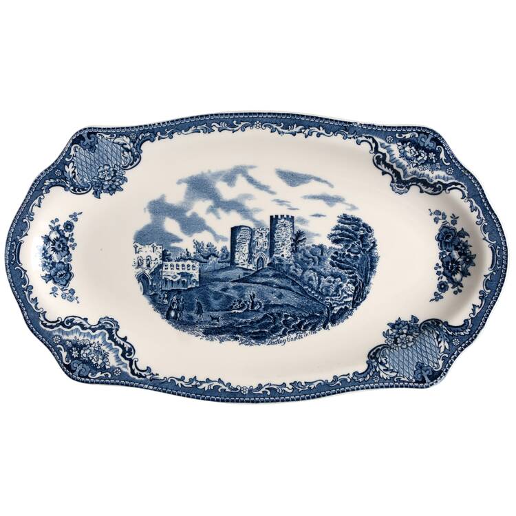 Old Britain Castles Blue (Made in England) Large Sandwich Tray