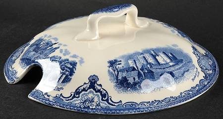 Old Britain Castles Blue (Made in England) Lid for Tureen