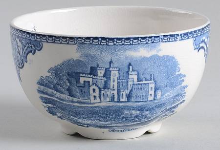 Old Britain Castles Blue (Made in England) Mini Open Sugar Bowl