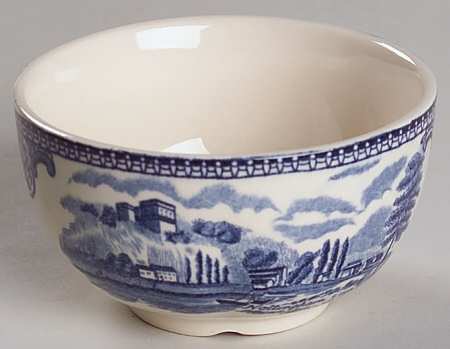 Old Britain Castles Blue (Made in England) Mini Open Sugar Bowl