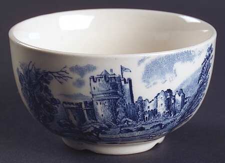 Old Britain Castles Blue (Made in England) Mini Open Sugar Bowl
