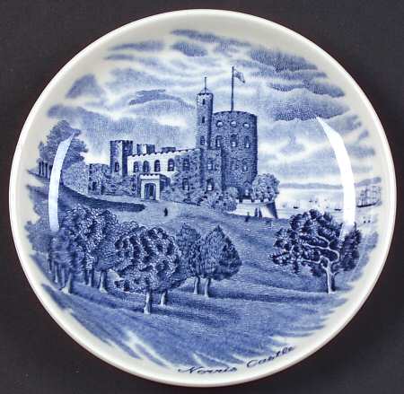 Old Britain Castles Blue (Made in England) Coaster