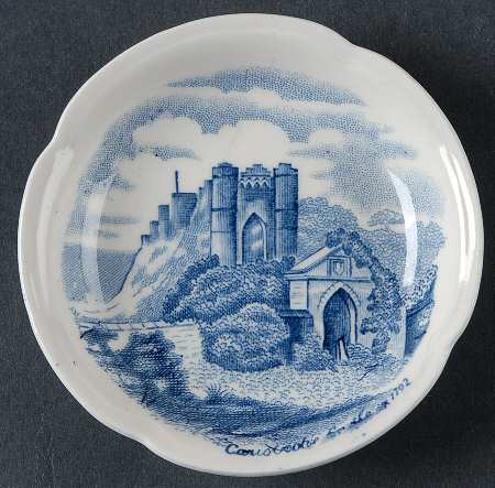 Old Britain Castles Blue (Made in England) Butter Pat