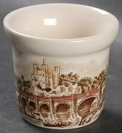 Old Britain Castles Brown Multicolor Single Egg Cup
