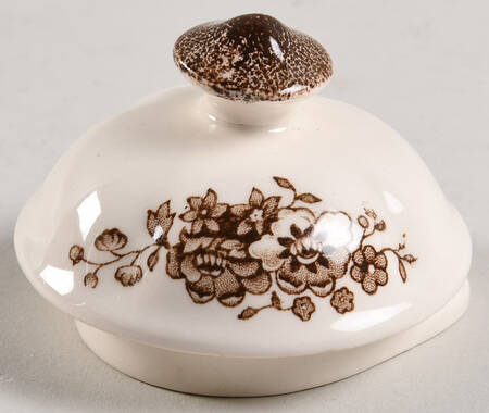 Old Britain Castles Brown Lid for Coffee Pot