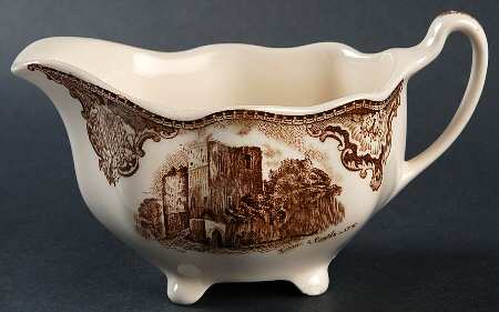 Old Britain Castles Brown Creamer