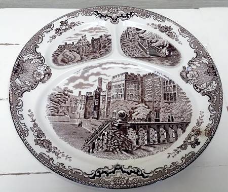 Old Britain Castles Brown Grill Plate