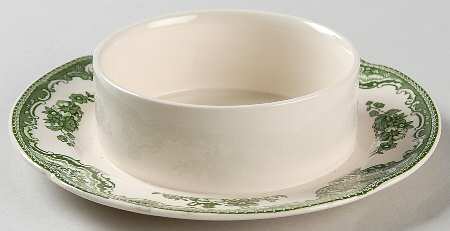 Old Britain Castles Green Round Butter No Lid