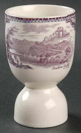 Old Britain Castles Lavender (Not Ribbed) Double Egg Cup