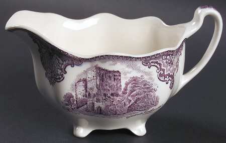 Old Britain Castles Lavender (Not Ribbed) Creamer