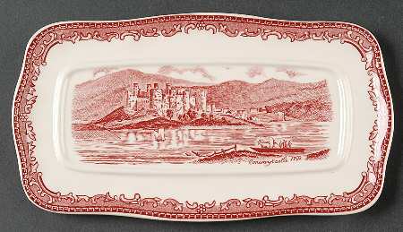 Old Britain Castles Pink (No Crown Made England) 1/4 Lb Butter No Lid