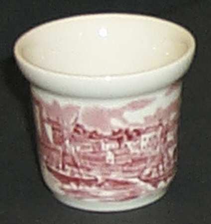 Old Britain Castles Pink (Crown Made In England) Single Egg Cup