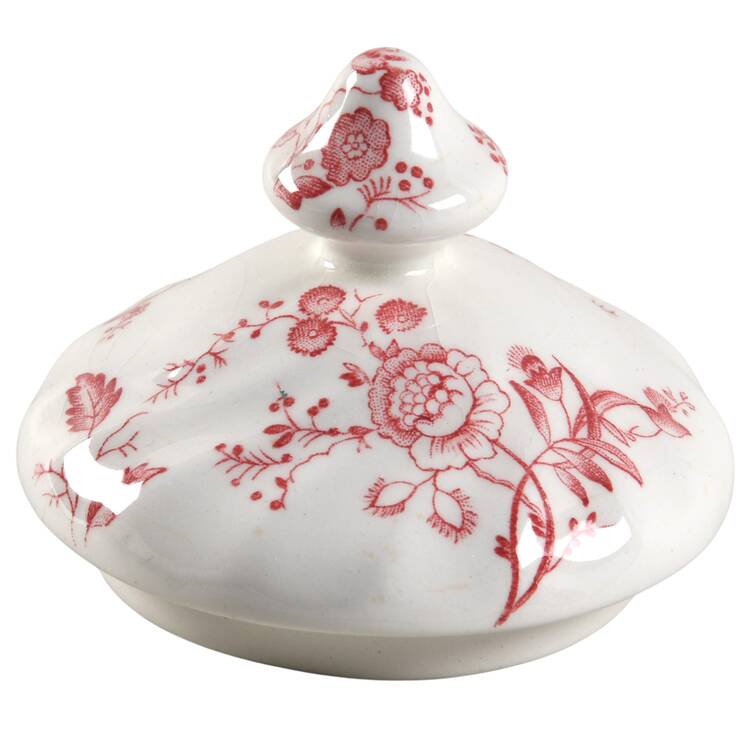Old Bradbury Pink Lid for Sugar Bowl