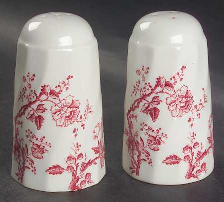 Old Bradbury Pink Salt & Pepper Set