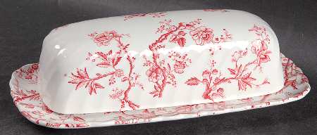 Old Bradbury Pink 1/4 Lb Covered Butter