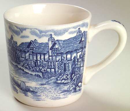 Olde English Countryside Blue Mug