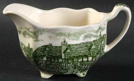 Olde English Countryside Green Mini Creamer