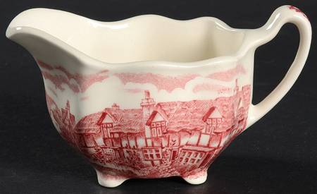 Olde English Countryside Pink Mini Creamer
