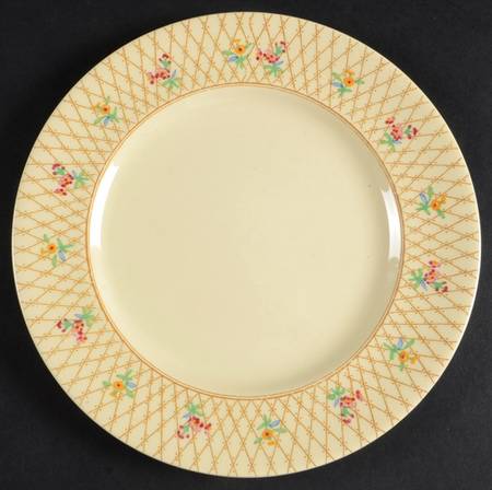 Old English Trellis Salad Plate
