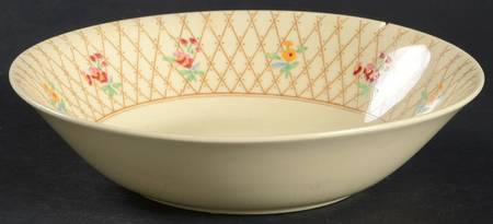 Old English Trellis Coupe Cereal Bowl
