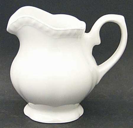 Old English White (Undecorated) Mini Creamer