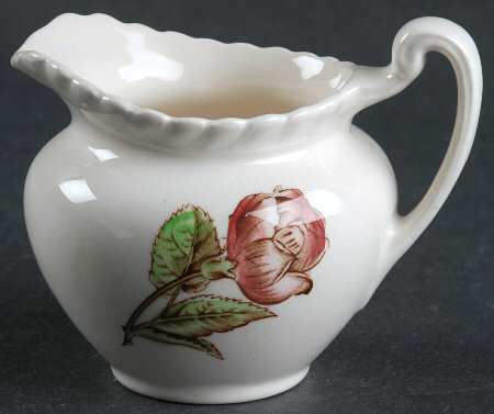 Old Flower Prints Mini Creamer