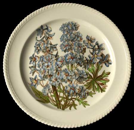 Old Flower Prints 12" Chop Plate (Round Platter)