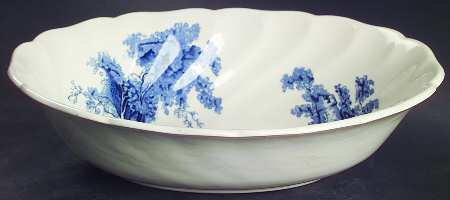 The Old Mill Blue 8" Oval Vegetable Bowl