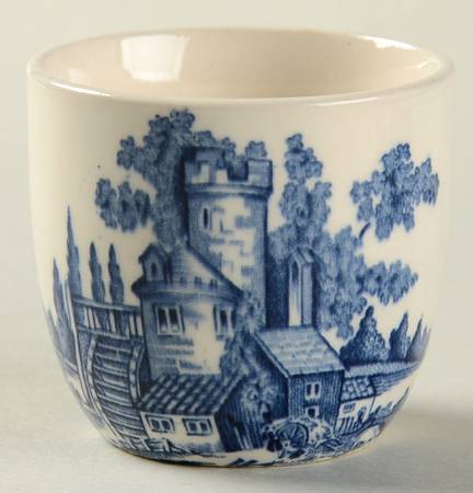 The Old Mill Blue Single Egg Cup