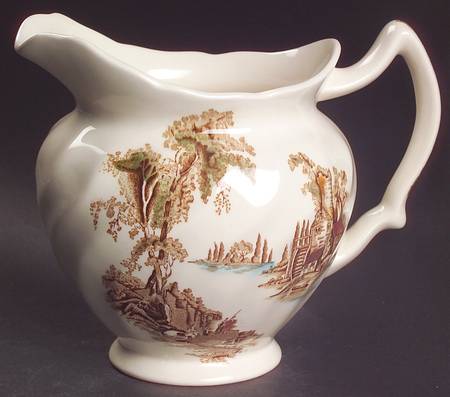 The Old Mill Brown Multicolor 38 Oz Pitcher
