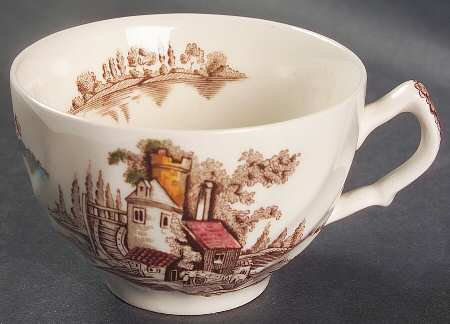 The Old Mill Brown Multicolor Snack Cup